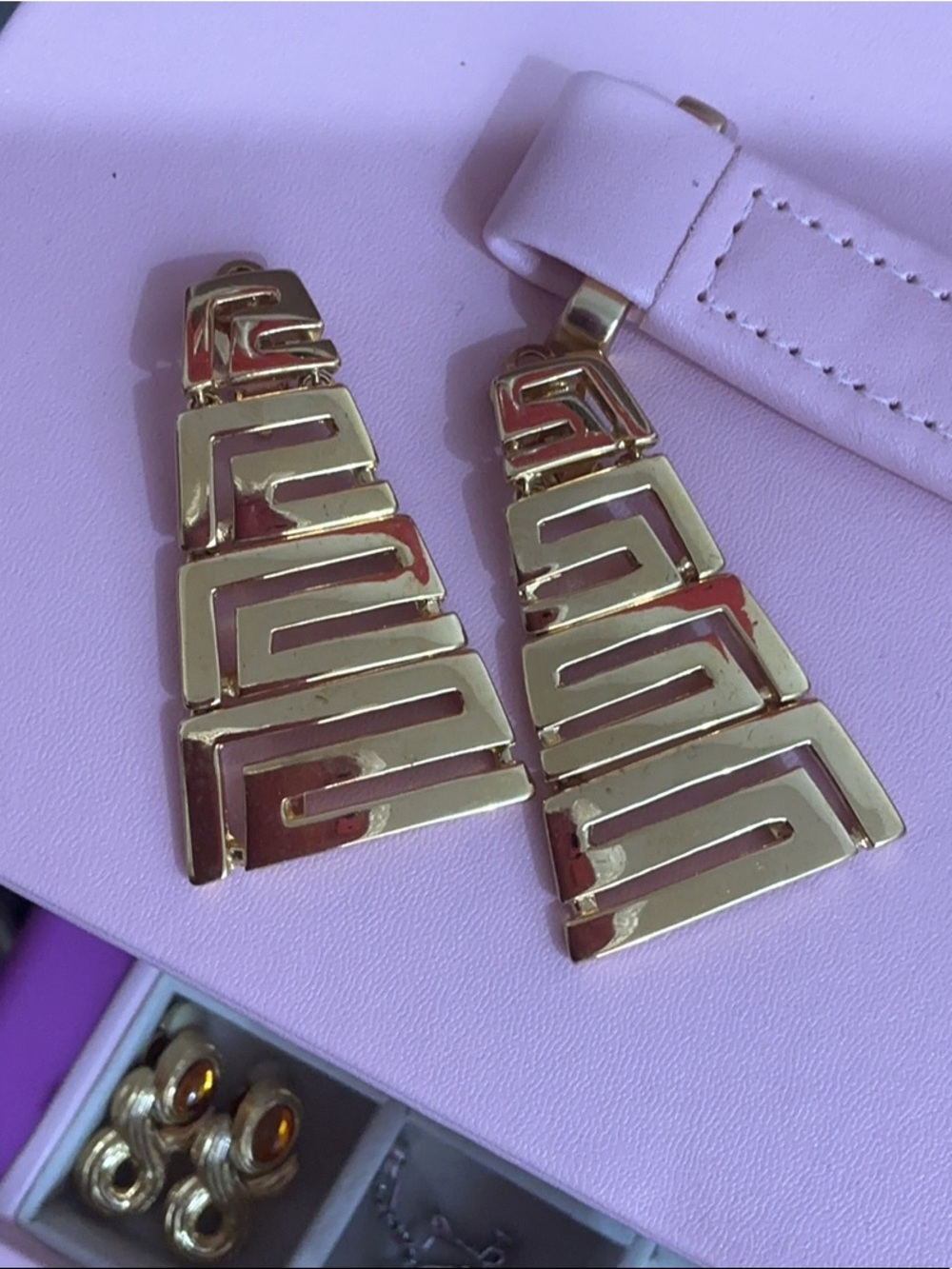 Versace Greca Earrings